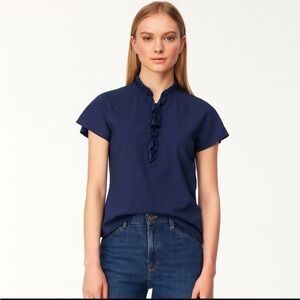 Tory Burch Sport Top Navy Medium